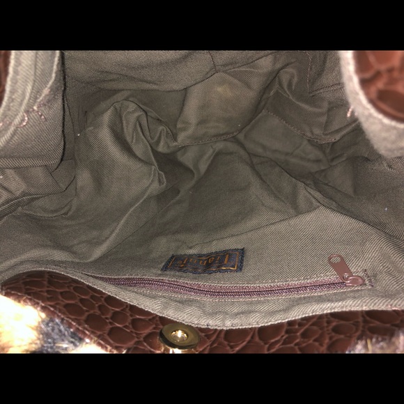 TIANNI FAUX FUR SHOULDER TOTE - Picture 6 of 7